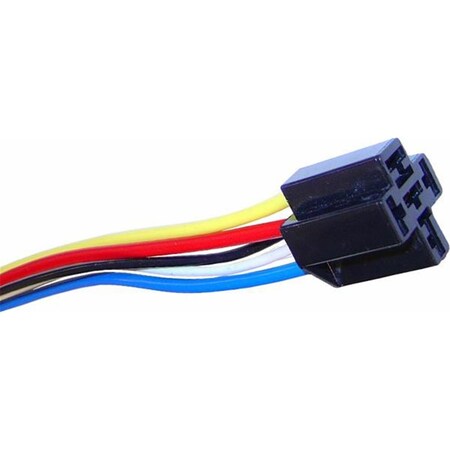 Autoloc Power Accessories AUTOLOC POWER ACCESSORIES 89719 12 inch Plug n Play Deluxe Relay Harness Socket 89719